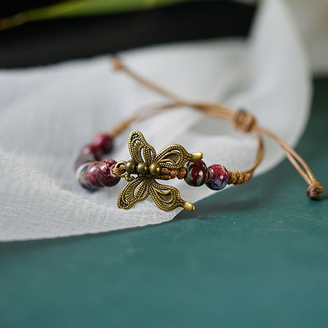 Schmetterling Geflochtenes Armband | Shop Nory