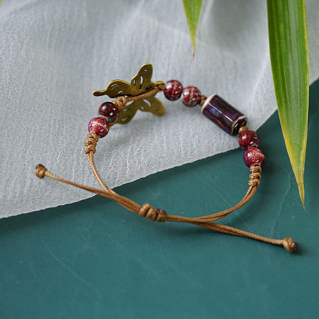 Schmetterling Geflochtenes Armband | Shop Nory