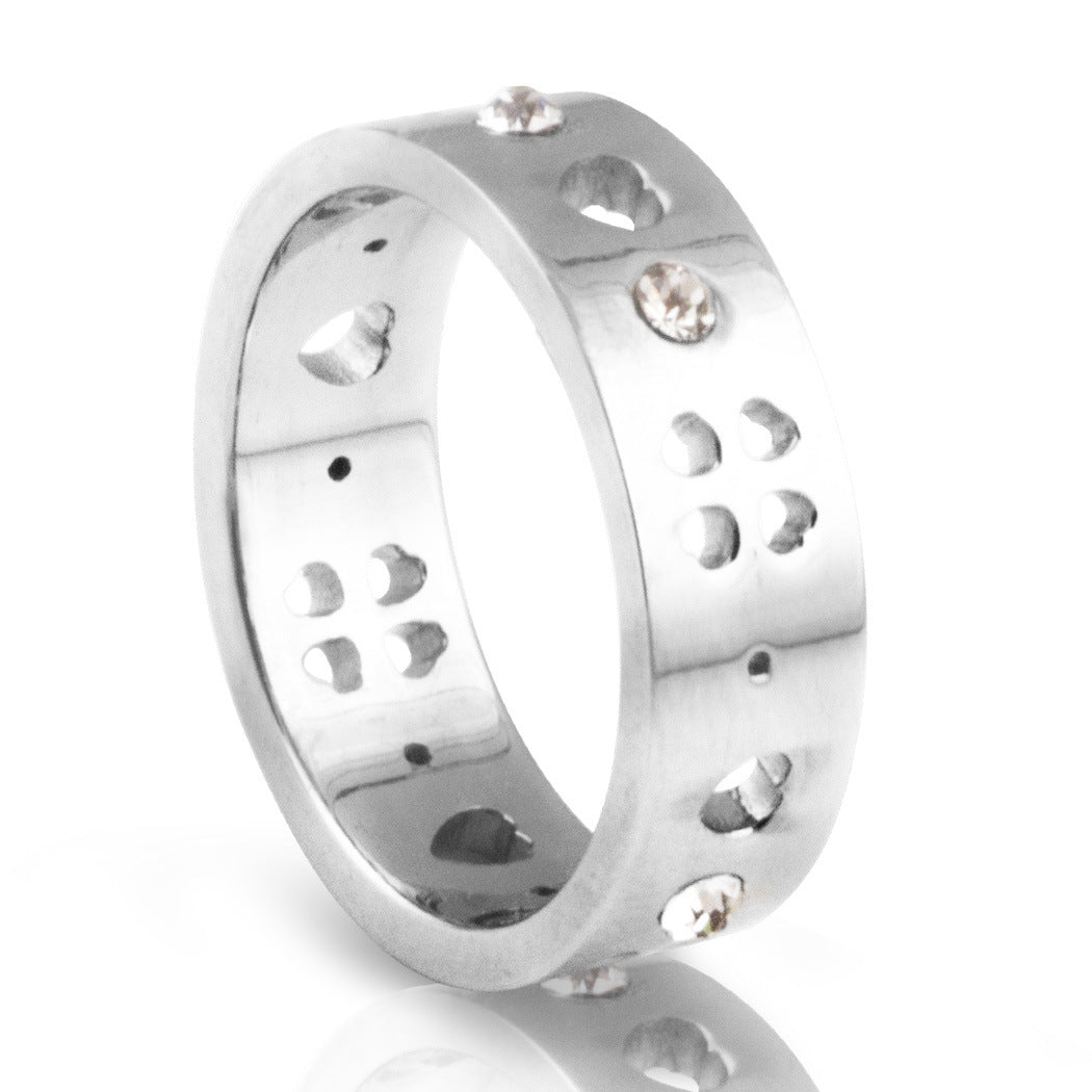 Damen Ring mit filigranem Design und funkelnden Zirkonia Shop Nory