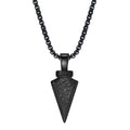 Herren Halskette "Dwayne" in schwarz - Edelstahl | Shop Nory