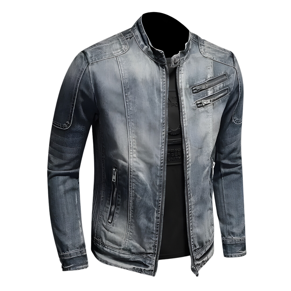 Trendig Jeans Jacke für Männer