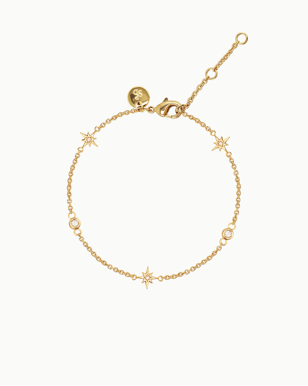 Star Within You Stellar Crystal Gold Kettenarmband | Shop Nory