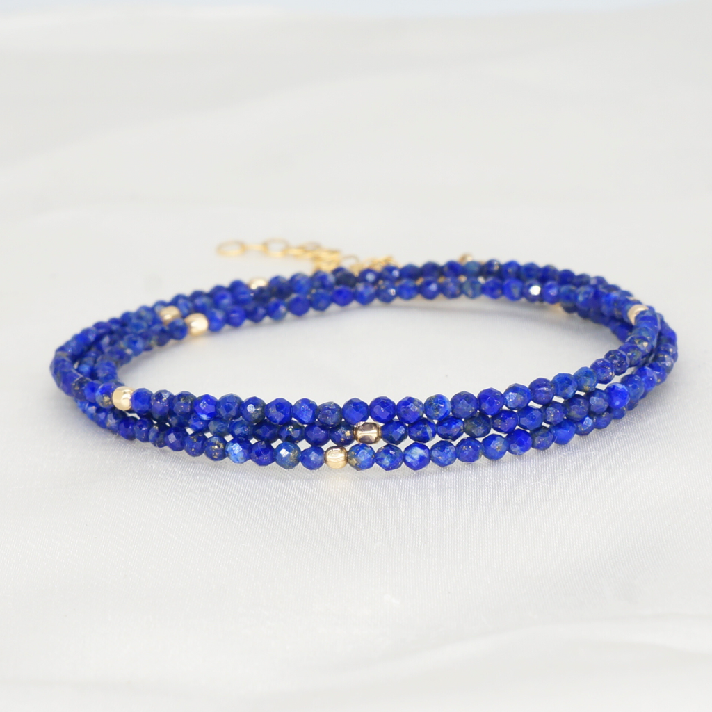 Lapis Lazuli Prevail Wickelarmband | Shop Nory