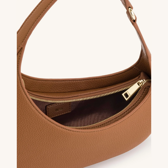 Klassische Lederhandtasche Mit Schulterriemen