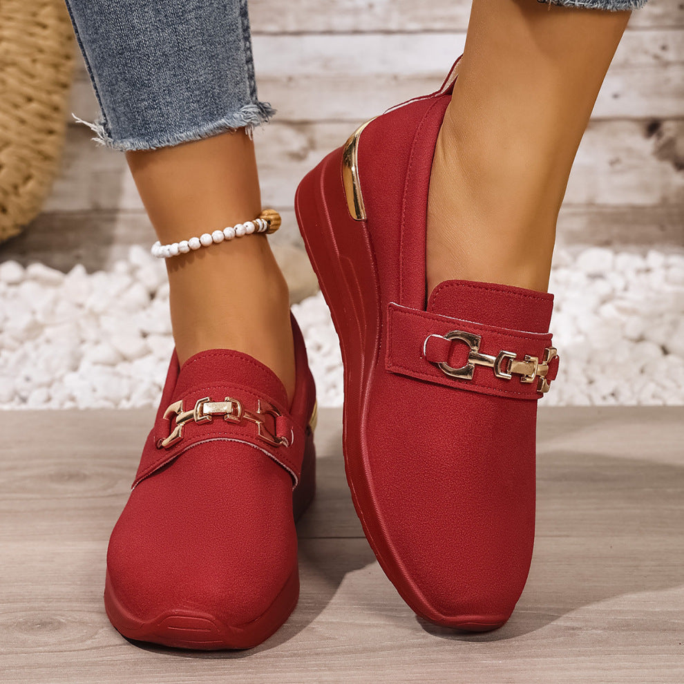 Stylische Orthopädische Sneakers mit Keilabsatz