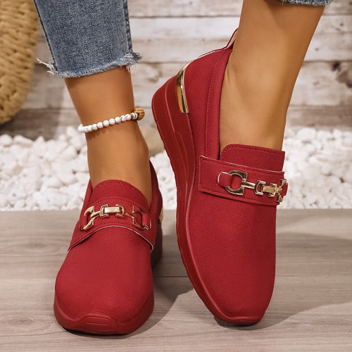 Stylische Orthopädische Sneakers mit Keilabsatz