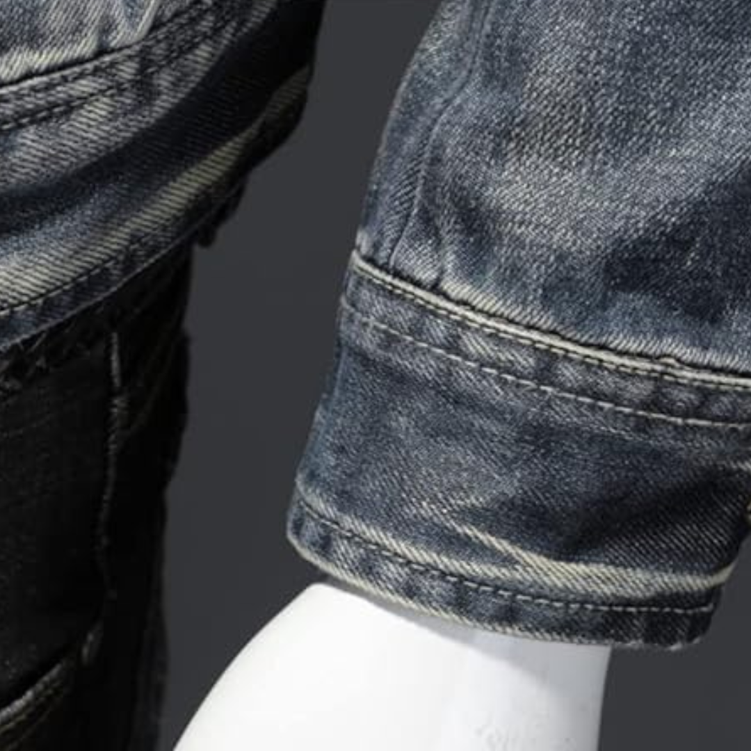 Trendig Jeans Jacke für Männer