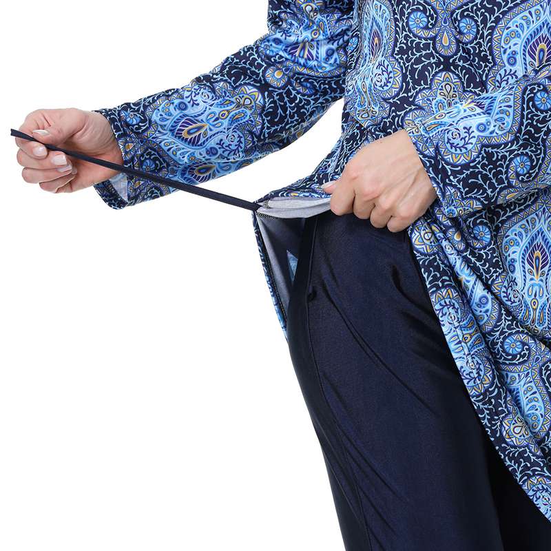 3Xl 8Xl Gedruckte Halal Arabische Frauen BadShopnoryekleidung Badeanzug Burkinis