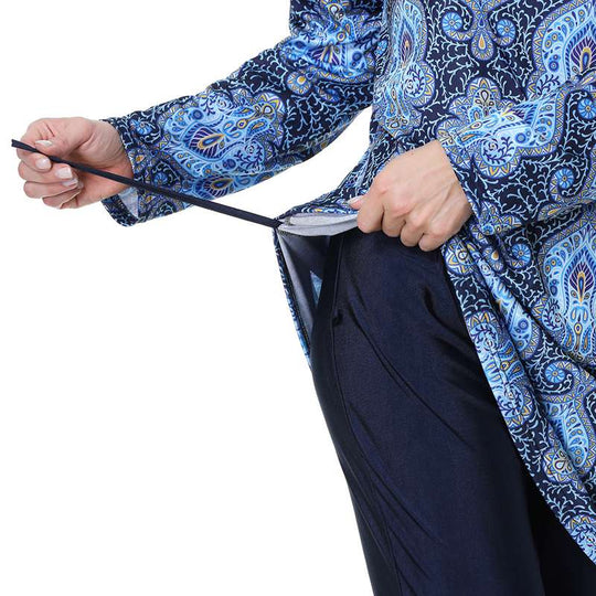 3Xl 8Xl Gedruckte Halal Arabische Frauen BadShopnoryekleidung Badeanzug Burkinis