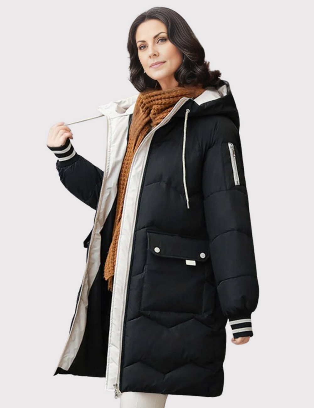 Isolierte Winterjacke