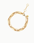 Luxe Kourtney Crystal Gold Chain Armband | Shop Nory