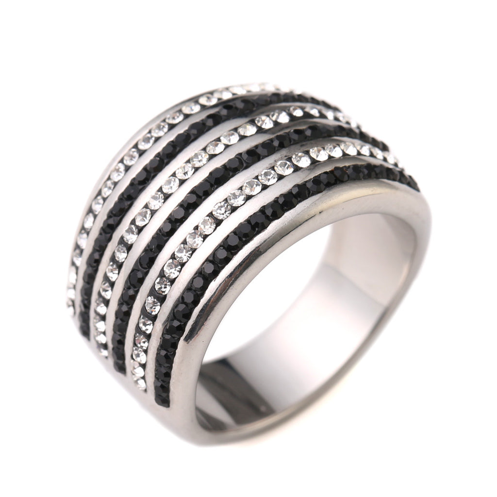Herren Ring mit feinen Zirkonstein-Akzenten Shop Nory