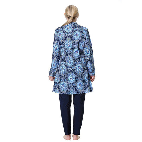 3Xl 8Xl Gedruckte Halal Arabische Frauen BadShopnoryekleidung Badeanzug Burkinis