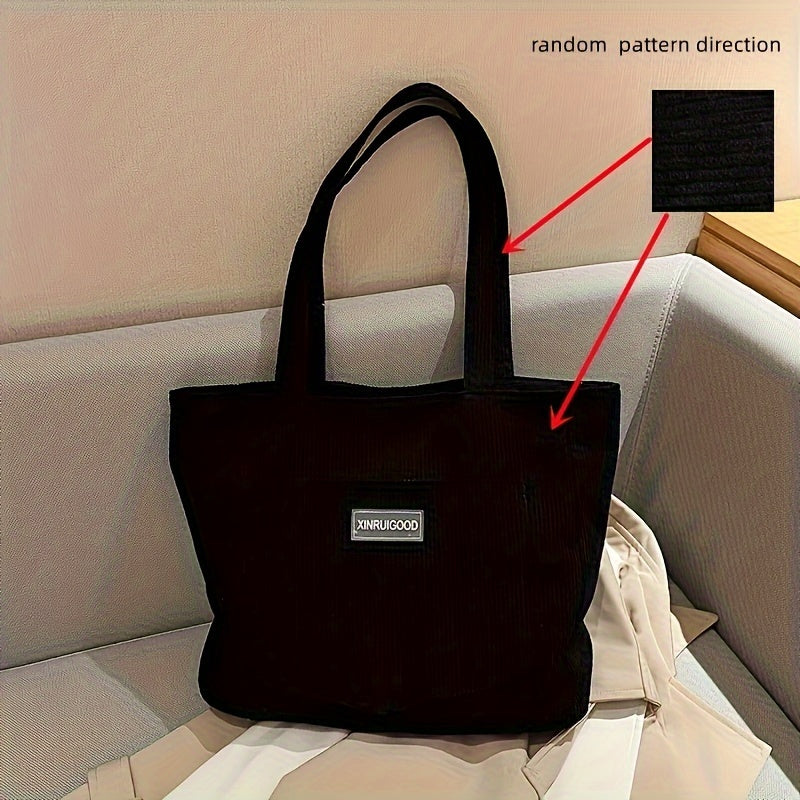 Elegante Damen Cordstoff Tasche | ShopNory