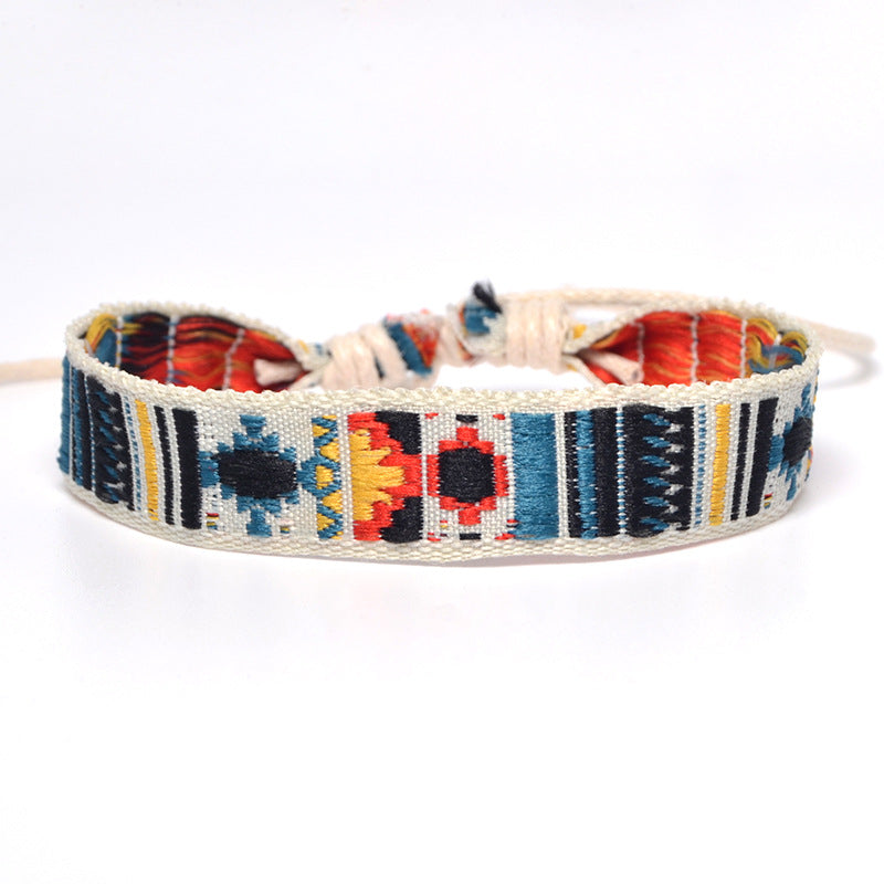 Böhmisches Ethnisches Geflochtenes Armband | Shop Nory