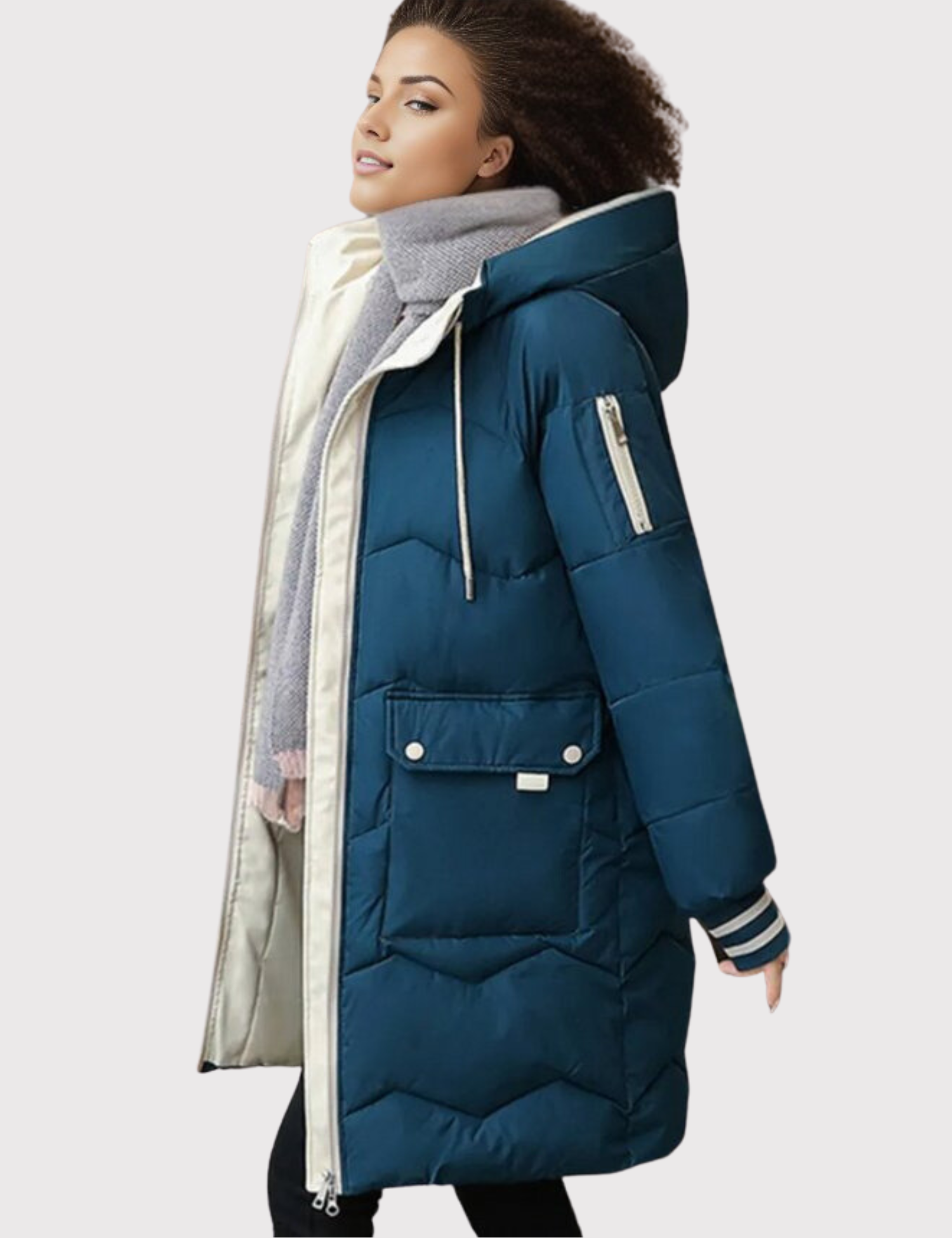 Isolierte Winterjacke
