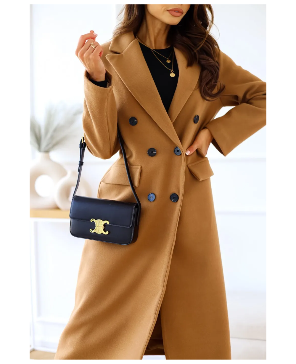 Lange Elegante Taillierte Trenchcoat Für Damen | Perfekt Für Herbst Und Winter
