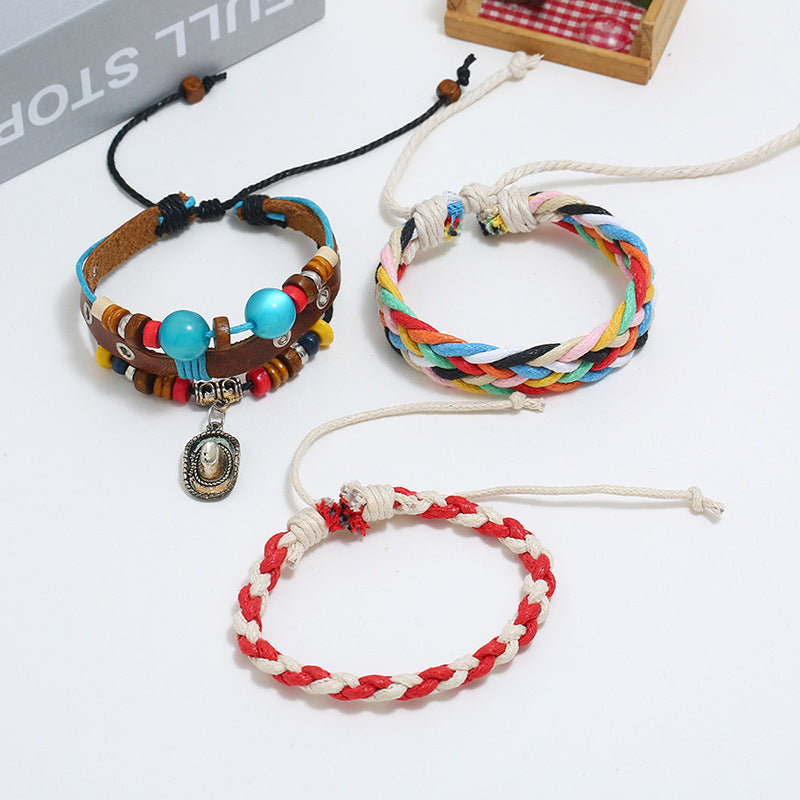 Vintage Gewebtes Armband-Set | Shop Nory