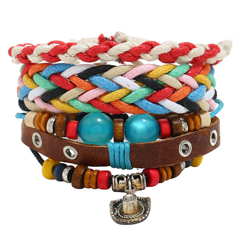 Vintage Gewebtes Armband-Set | Shop Nory