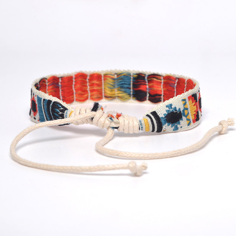 Böhmisches Ethnisches Geflochtenes Armband | Shop Nory