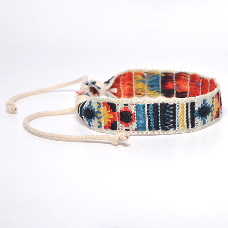 Böhmisches Ethnisches Geflochtenes Armband | Shop Nory