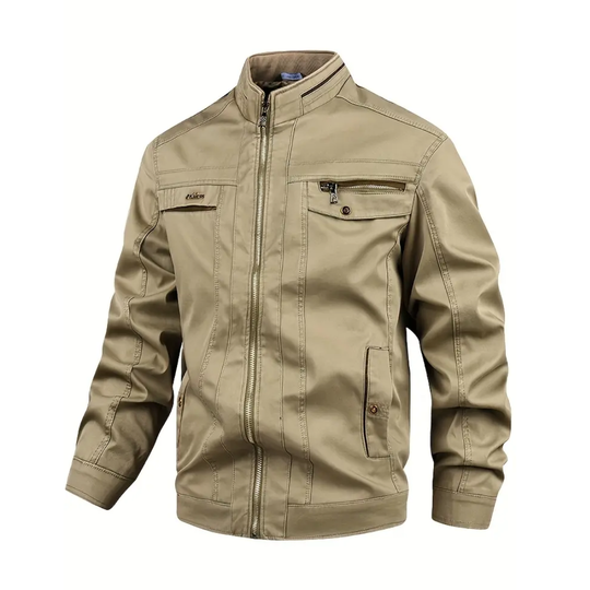 Herren Baumwolljacke winddicht & wasserabweisend im Feldlook