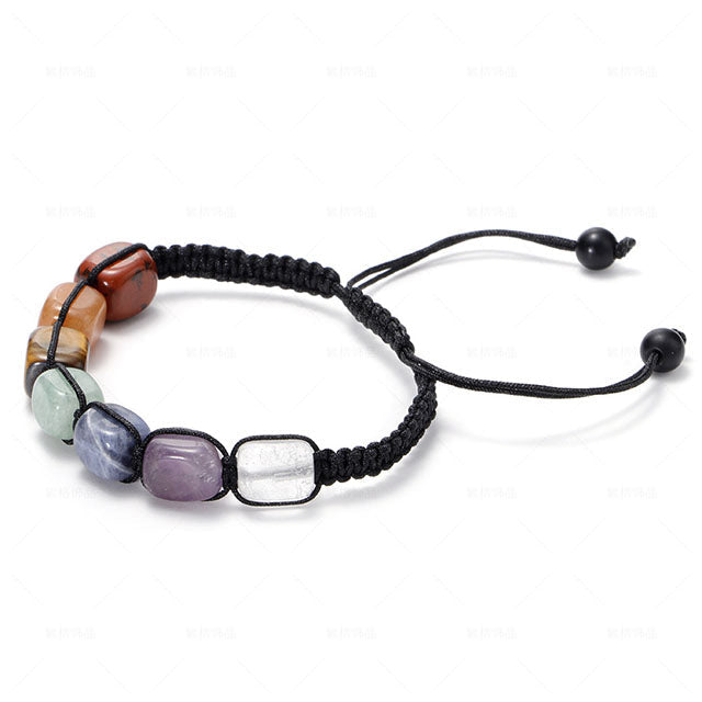 Buntes Geflochtenes Perlenarmband | Shop Nory