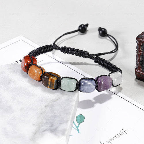 Buntes Geflochtenes Perlenarmband | Shop Nory
