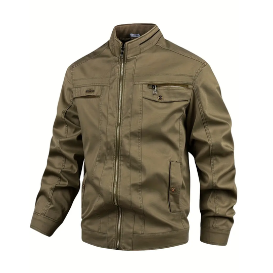 Herren Baumwolljacke winddicht & wasserabweisend im Feldlook