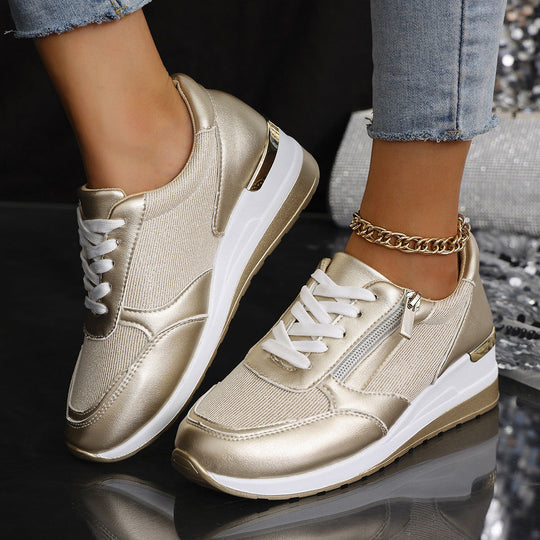 Orthopädische Schuhe mit seitlichem Reißverschluss
