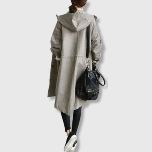 Shopnory | Klassischer Trenchcoat mit Moderner Eleganz