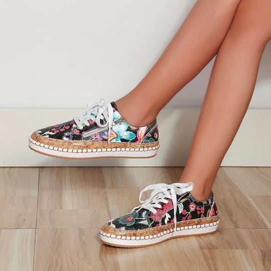 Blumenorthopädische Schuhe