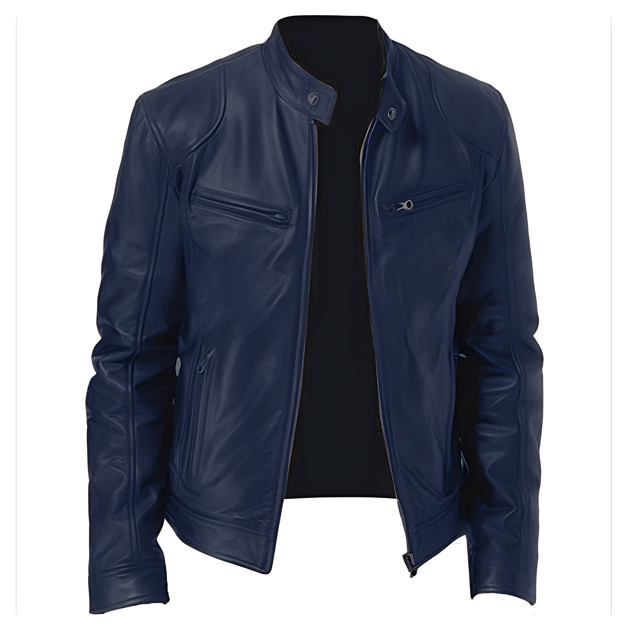 Freizeit PU Lederjacke für Männer
