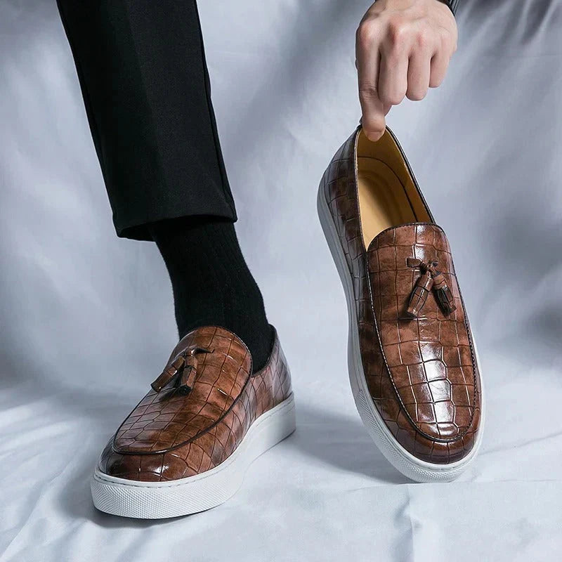 Herren Loafer mit Quaste