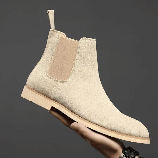 Boots Aus Weichem Wildleder