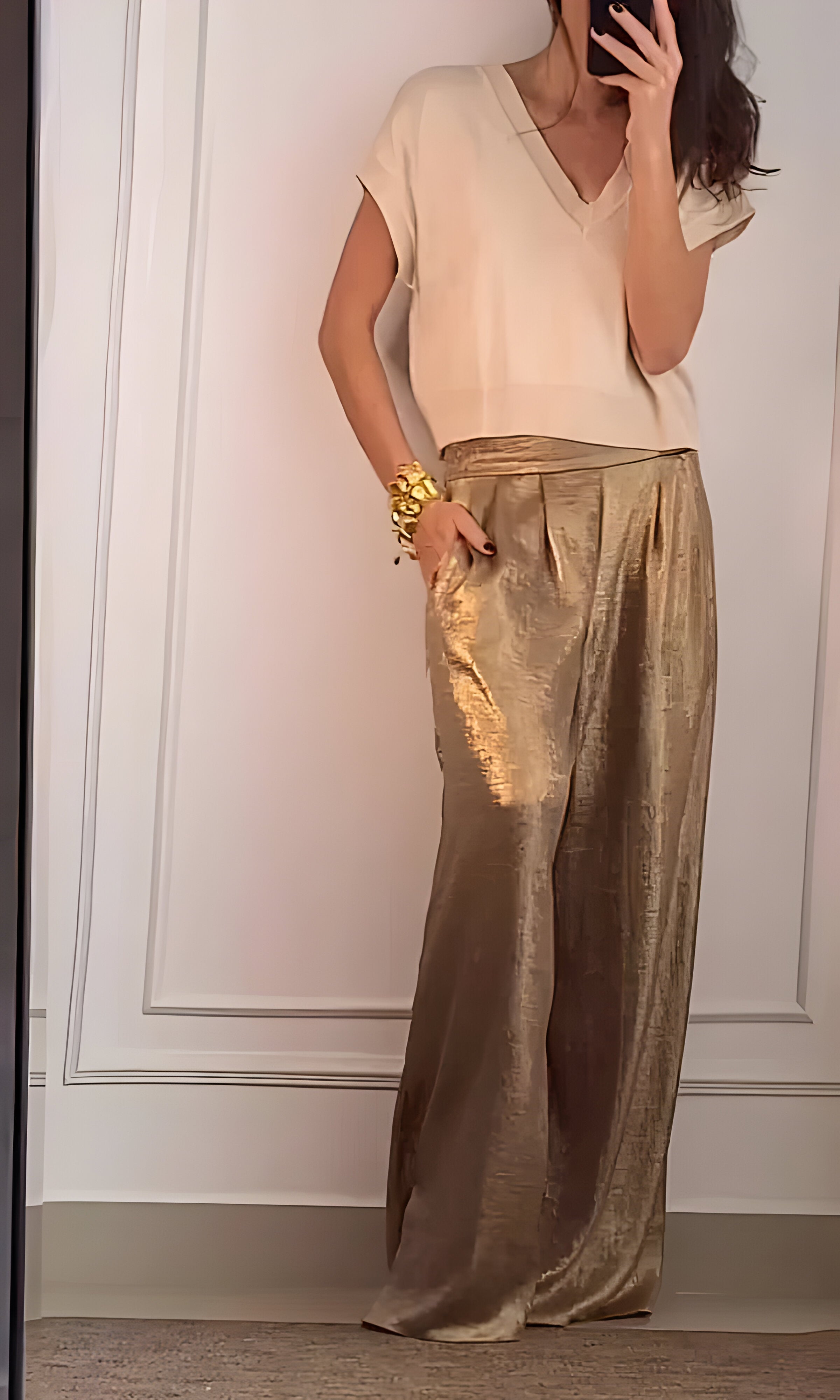 Elegantes Oberteil und Hose