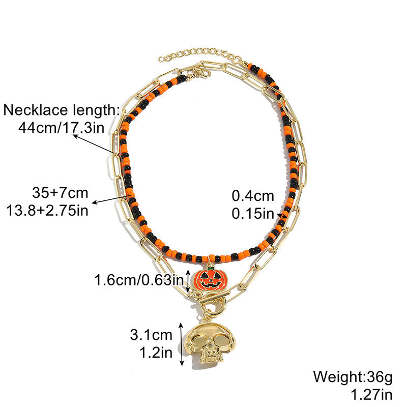 Halloween-Anhänger-Halskette | Shop Nory