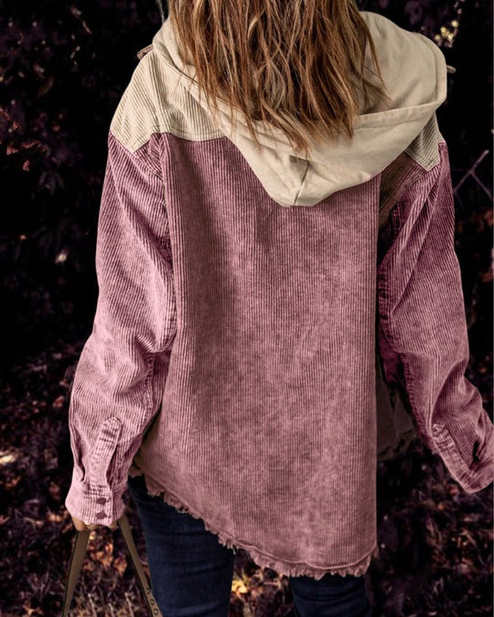 Stylische Cordjacke