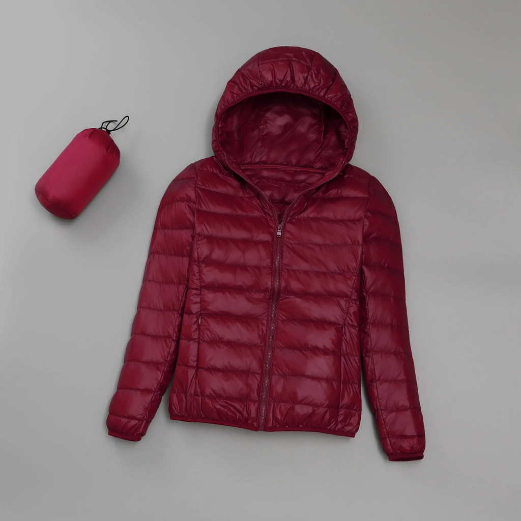Damen Steppjacke mit Kapuze