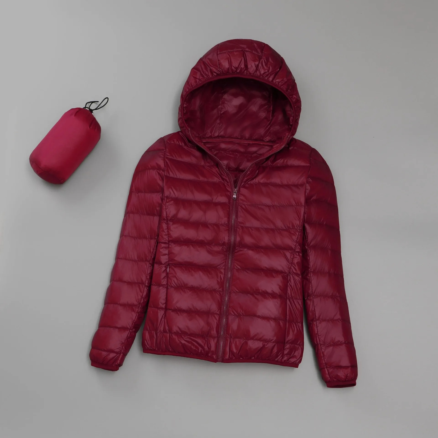 Damen Steppjacke mit Kapuze
