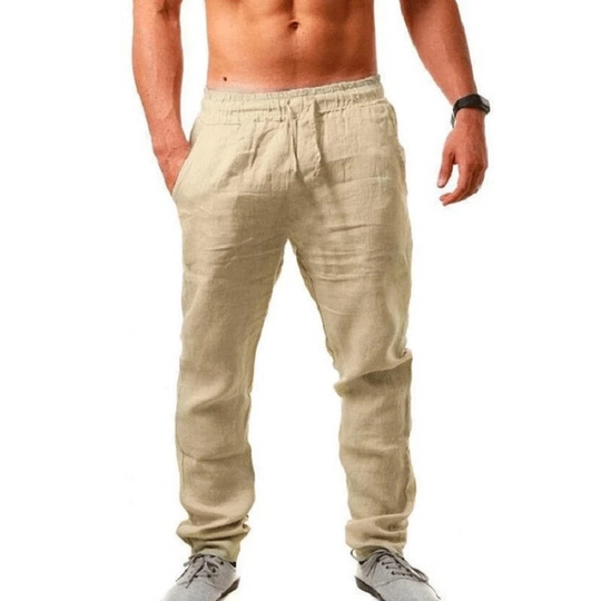 ShopNory | Herren Leinenhose Eine Stilvolle & Luftige Sommerhose für Männer