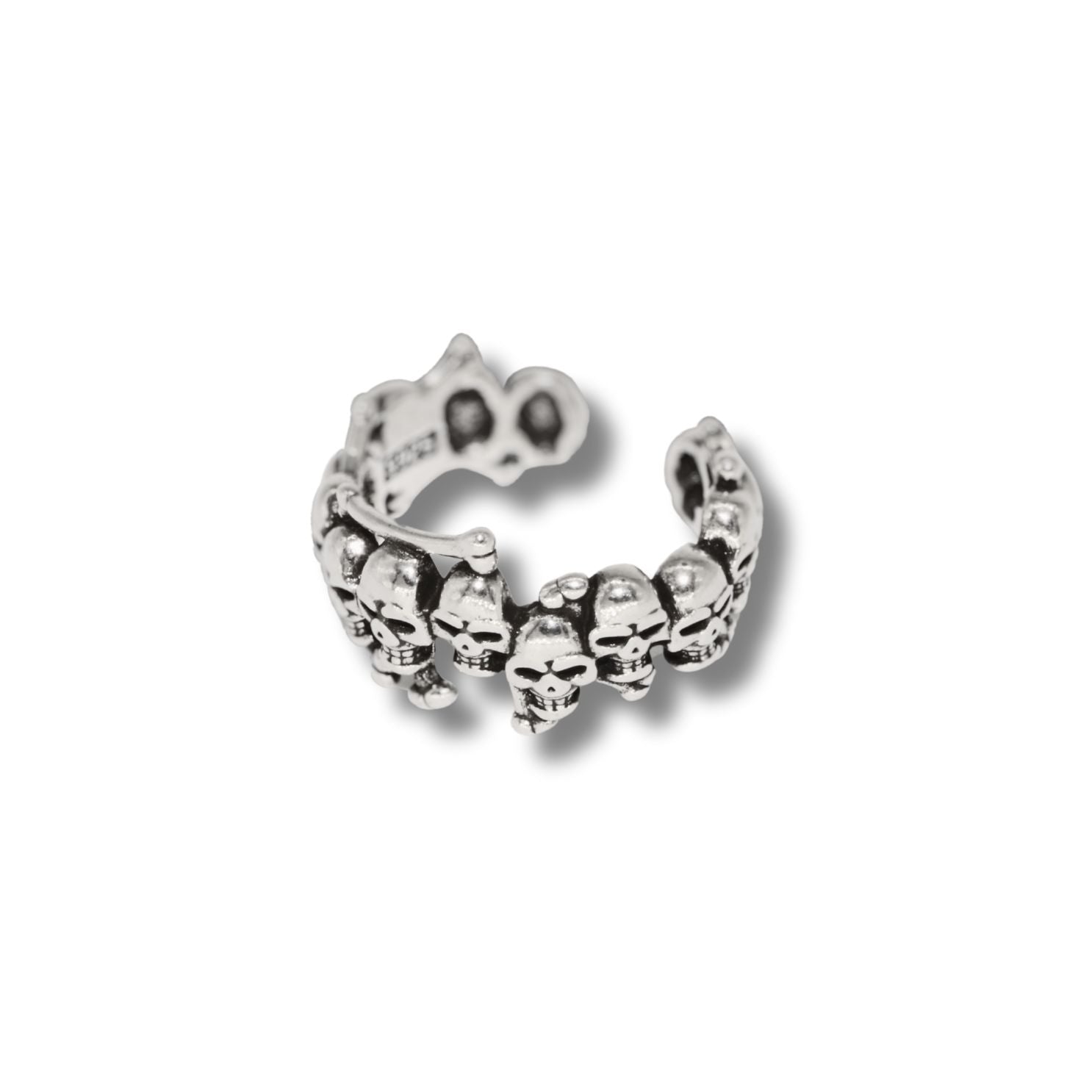 Sterling Silver Gothic Skull Ring | Shop Nory