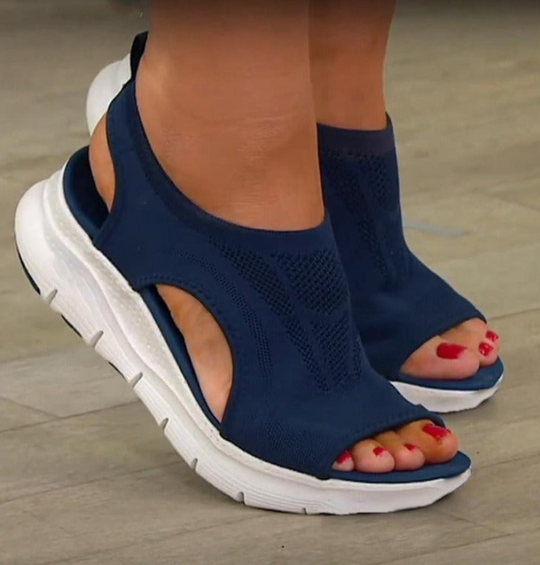 I Orthopädische Damen Sandalen Robuste und Bequeme Sohle