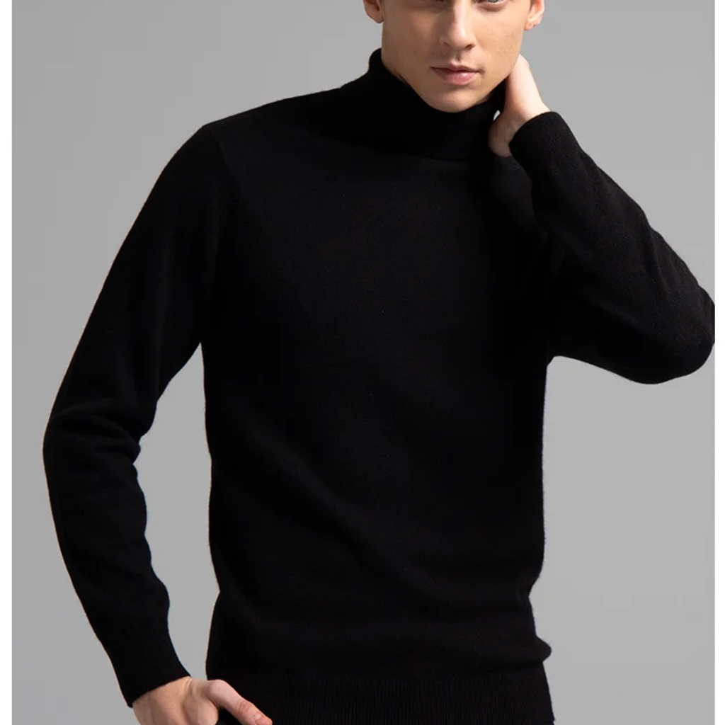 Stilvolle Rollkragenpullover