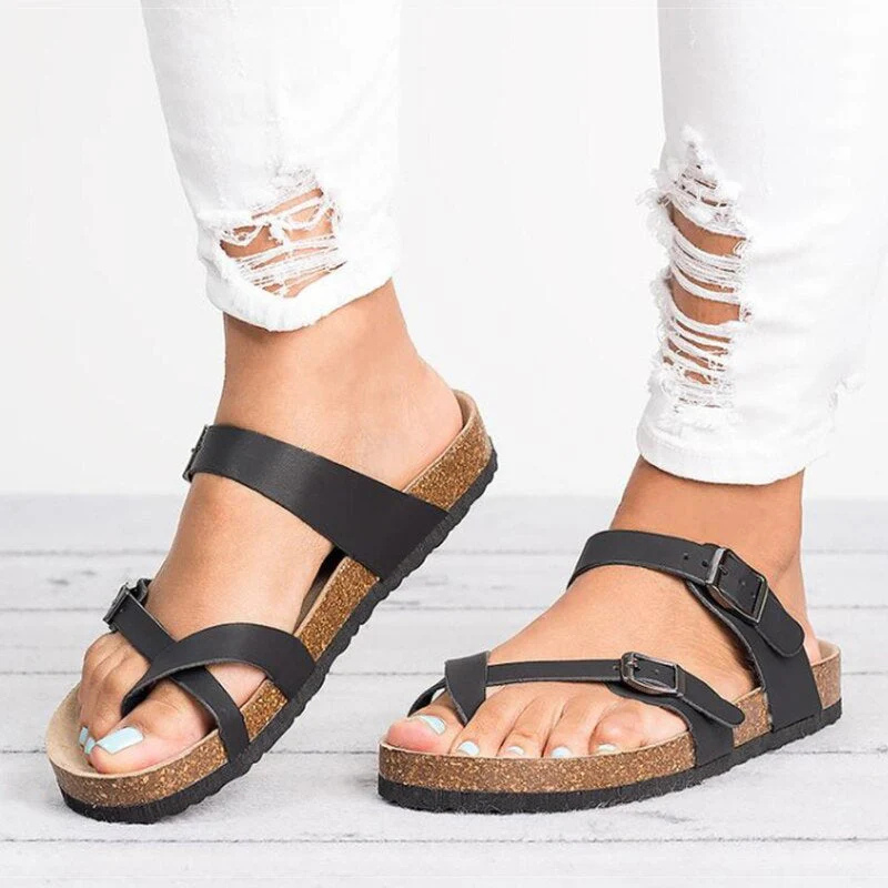 Orthopädische Sandalen für Frauen Verstellbar