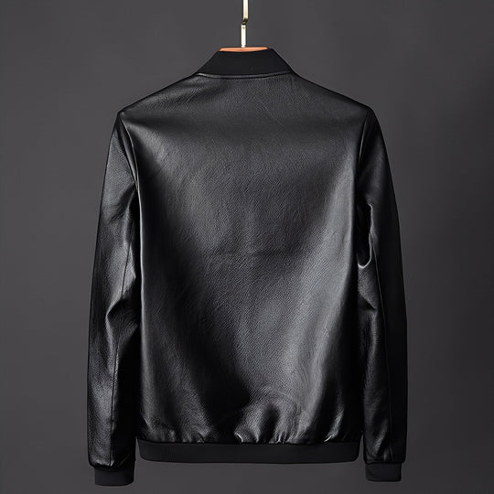 Stylische Biker-Lederjacke für Männer