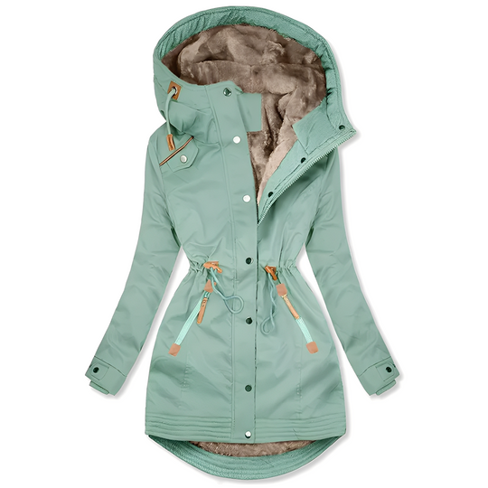 Stilvolle, Wetterfeste Parka Jacke für Frauen