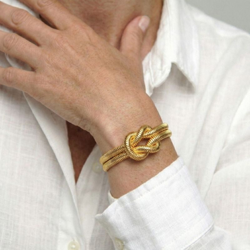 Damen Armband mit Knoten-Design und Geflochtener Struktur | Shop Nory