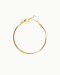 Klassisches Nyssa Minimalistisches Goldkettearmband | Shop Nory