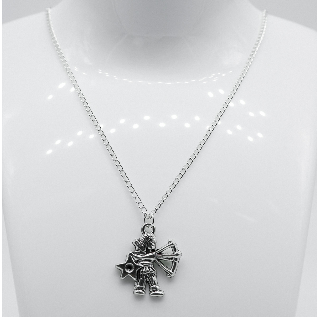 Silver Zodiac Symbol Charm Necklace | Shop Nory
